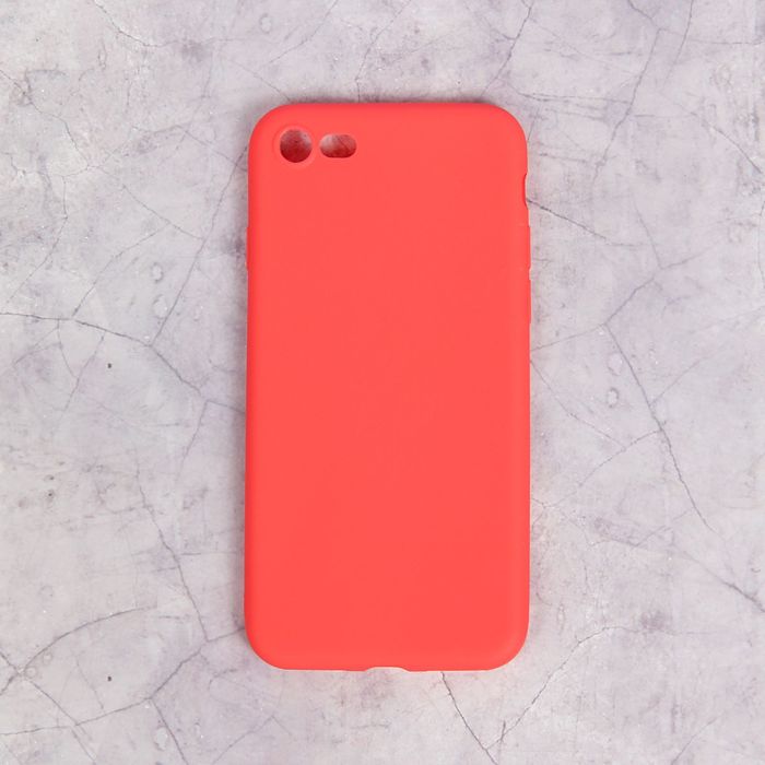 Чехол для iPhone 7, материал TPU, красный