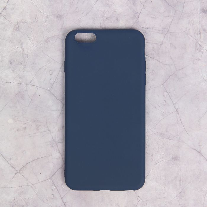 Чехол для iPhone 6 Plus, материал TPU, темно-синий