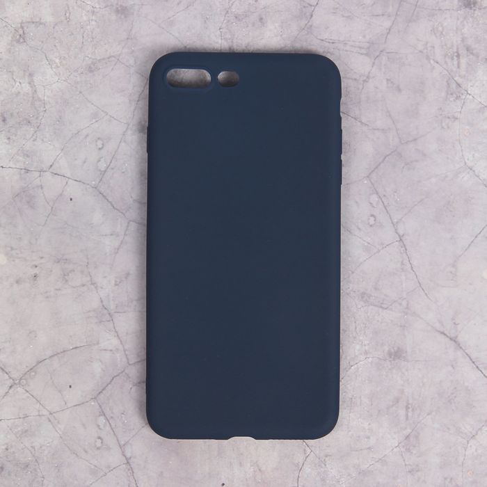 Чехол для iPhone 7 Plus, материал TPU, темно-синий