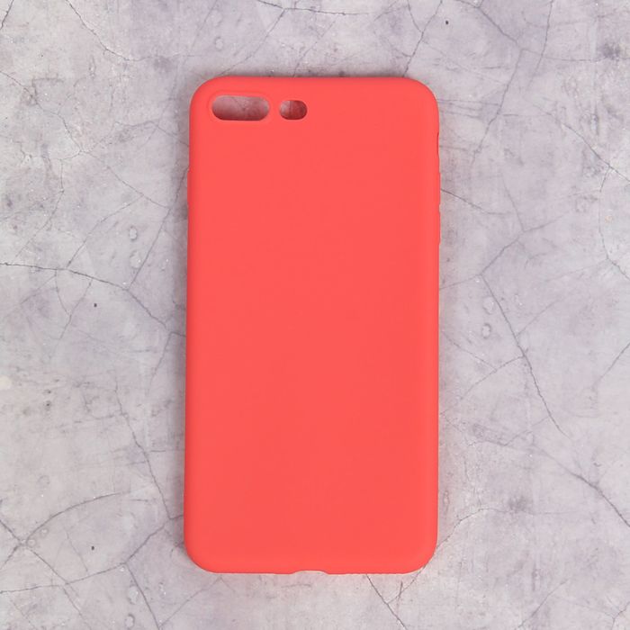Чехол для iPhone 7 Plus, материал TPU, красный