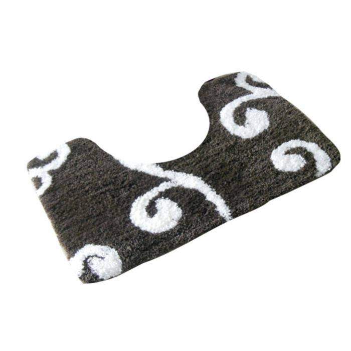 Коврик для ванной 55х55 см "Лиана", цвет бежевый