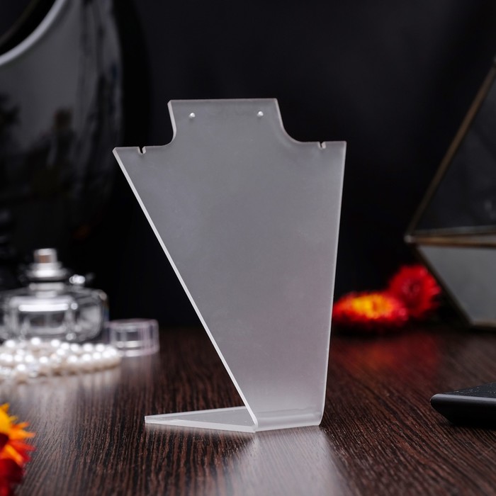 Подставка под украшения: гарнитуры, наборы, 10*5*14см, цвет прозрачный