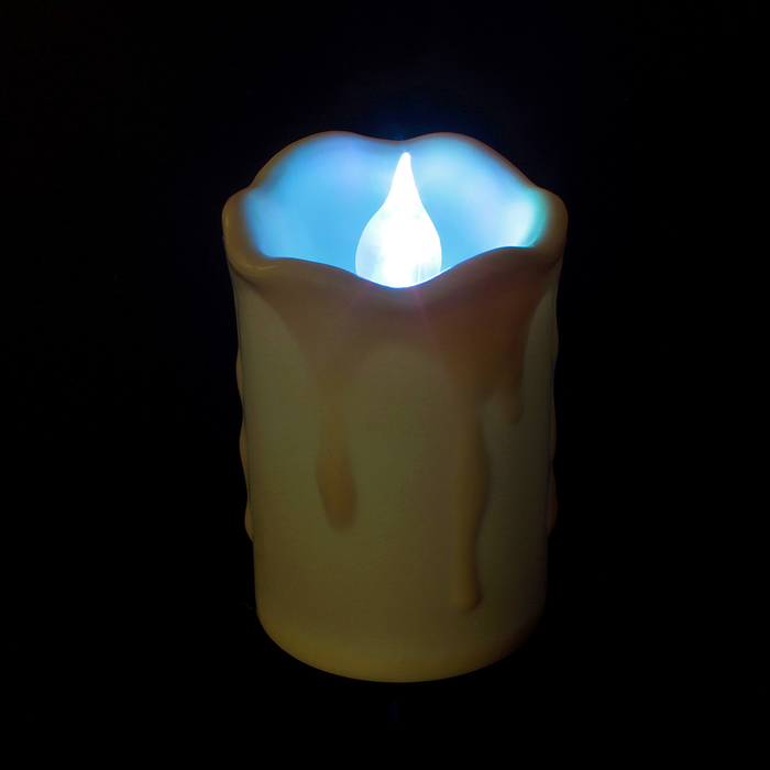 Свеча светодиодная "Изобилие", с пультом, набор 3 шт.