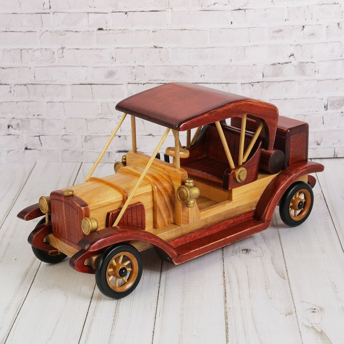 Сувенир дерево "Ретро-автомобиль" 14,5х30х10,5 см