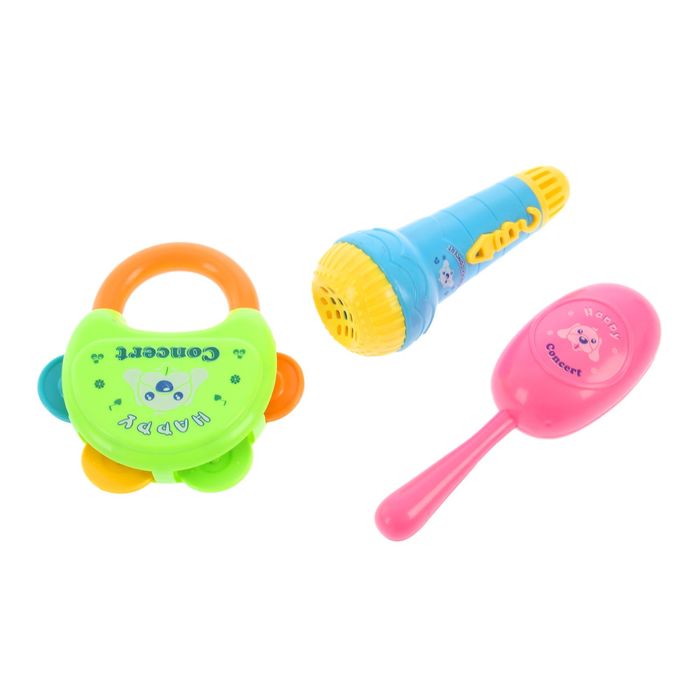 Набор музыкальных инструментов "Мечта", 3 предмета