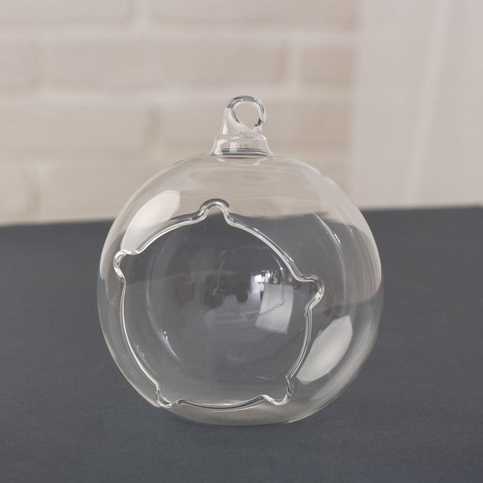 Основа для творчества и декорирования, "Шар" 11,5*10 см, с подвесом