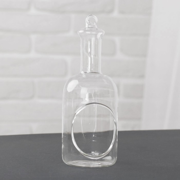 Основа для творчества и декорирования, "Бутылка" 19,5*8 см, с подвесом