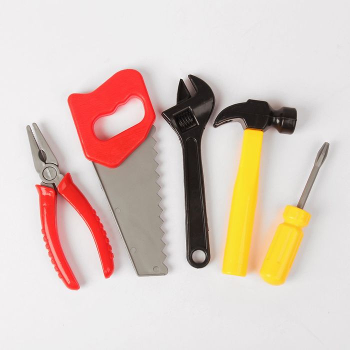 Набор инструментов "Супер сын", с фартуком, 6 элементов