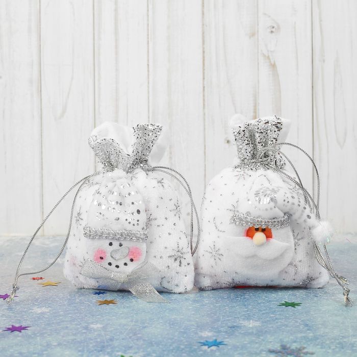 Подарочная упаковка "Новый год", вместимость 80 грамм, виды МИКС