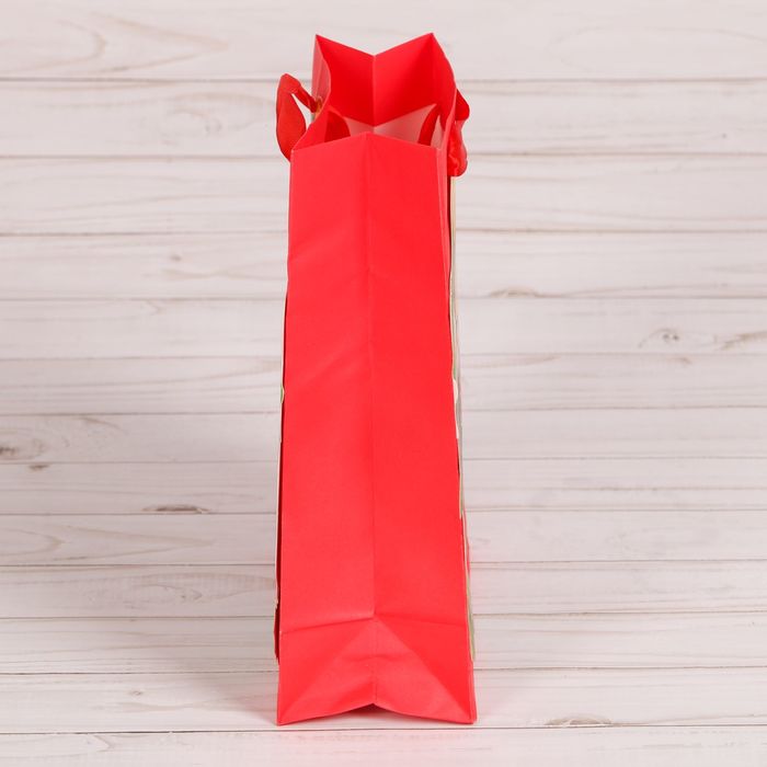 Пакет подарочный «Чудесного Нового Года!», 20 × 25 × 8 см