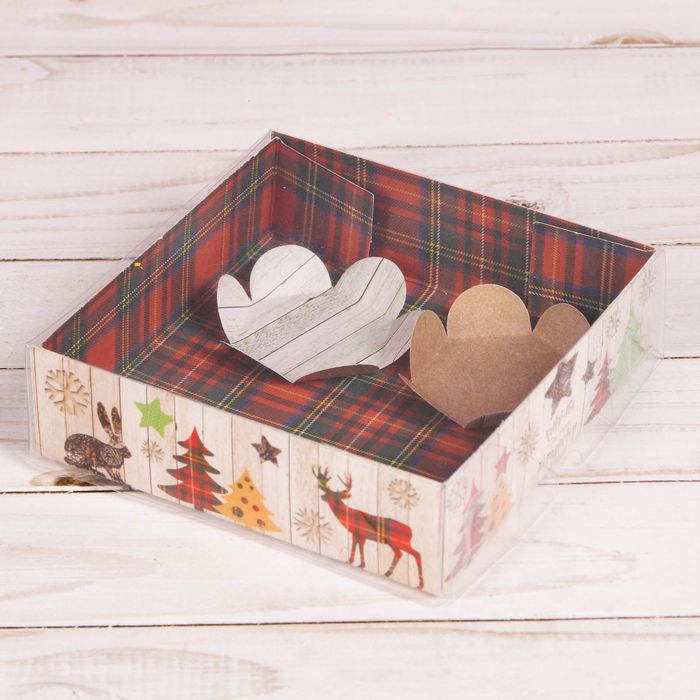 Коробка для кондитерских изделий «Кому‒то очень хорошему», 12 х 12 х 3,5 см