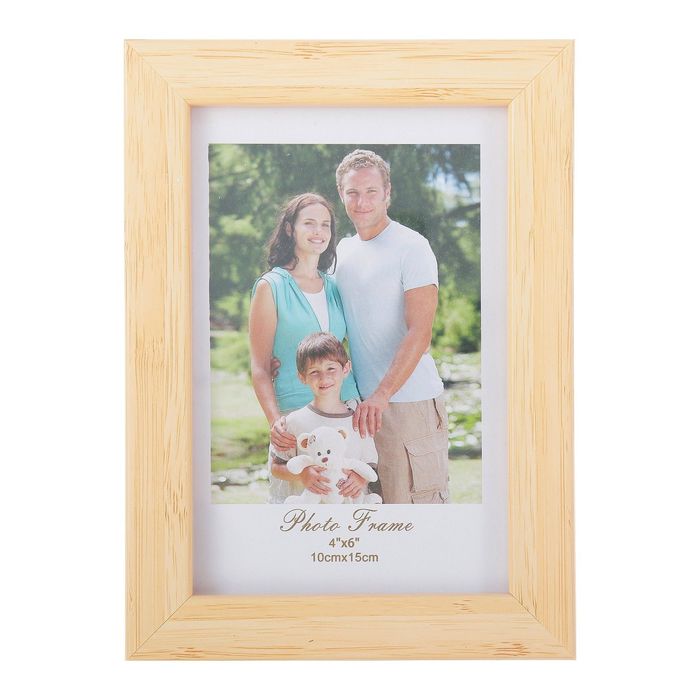 Фоторамка пластик 10х15 см "Натуральный дуб"