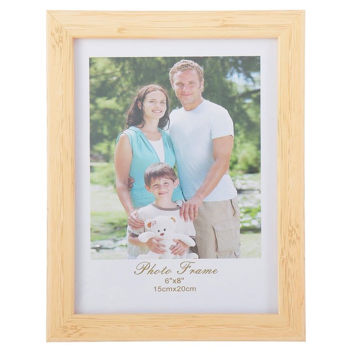 Фоторамка пластик 15х20 см "Натуральный дуб"