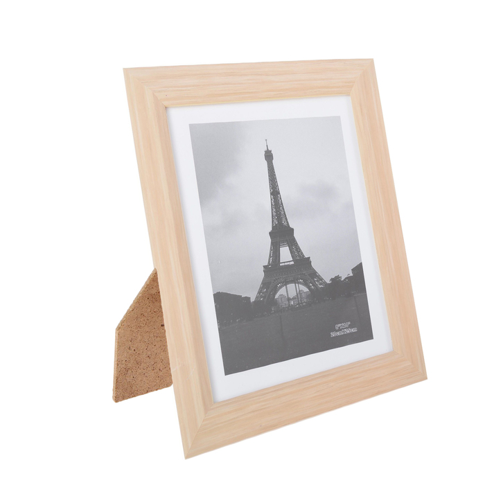 Фоторамка пластик 20х25 см "Выбеленный бук"