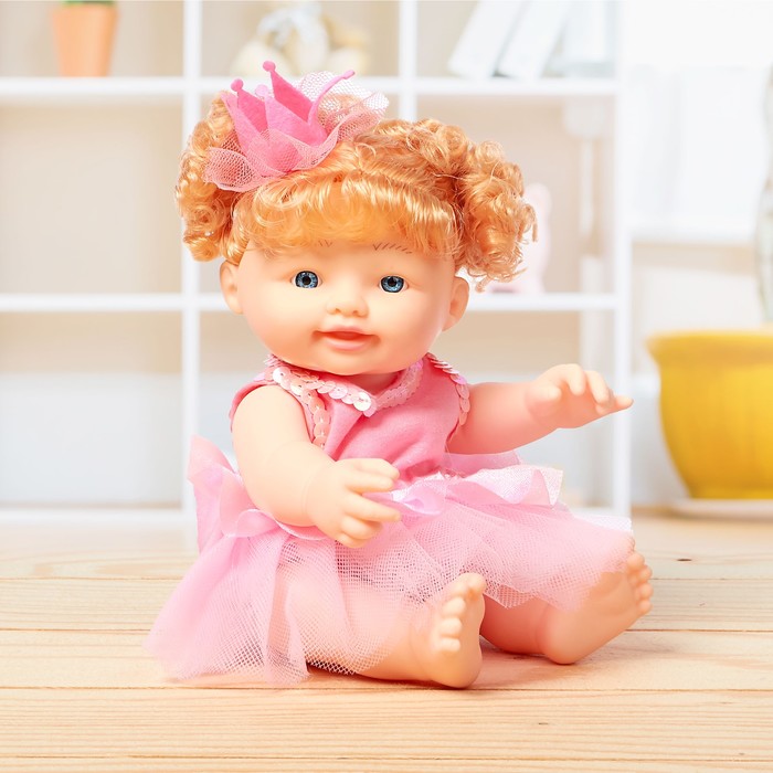 Пупс "Маленькая принцесса" в платье, МИКС