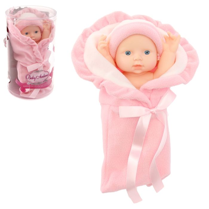 Пупс "Кроха" с одеялом, МИКС