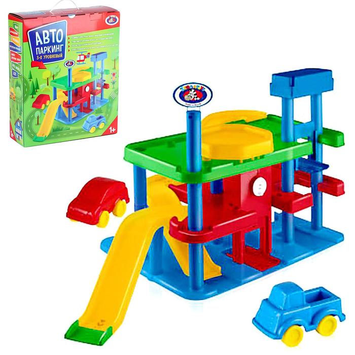 Игровой набор «Автопаркинг», трёхуровневый