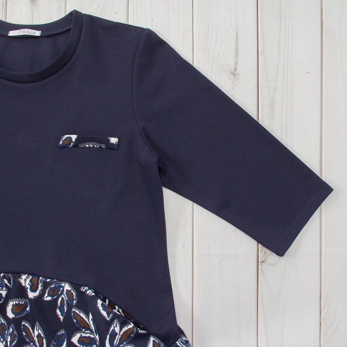 Платье женское М92 цвет синий, р-р 44