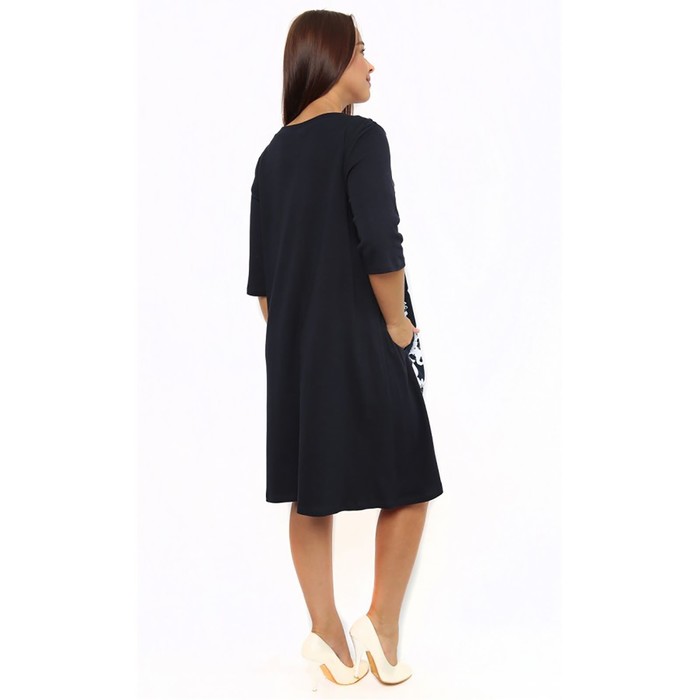 Туника женская М109 цвет тёмно-синий, р-р 50