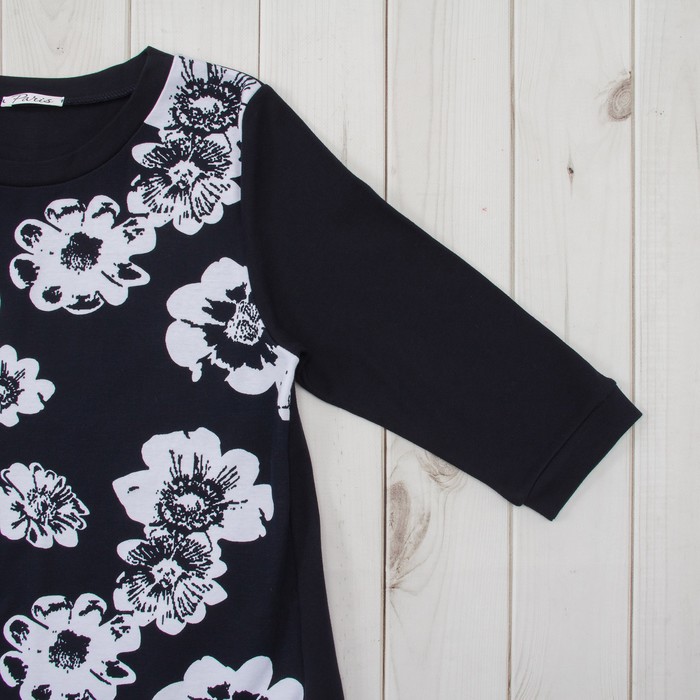 Туника женская М109 цвет тёмно-синий, р-р 50