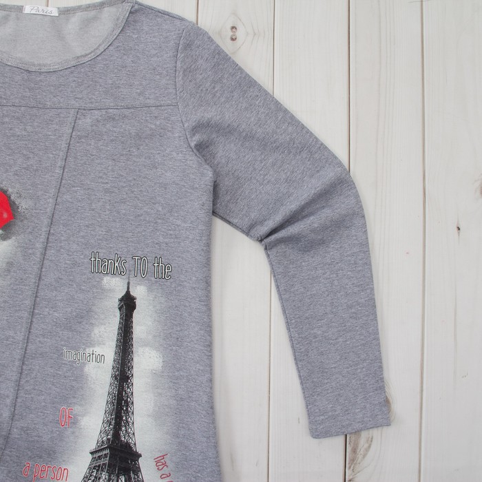 Туника женская М99 цвет серый, р-р 52