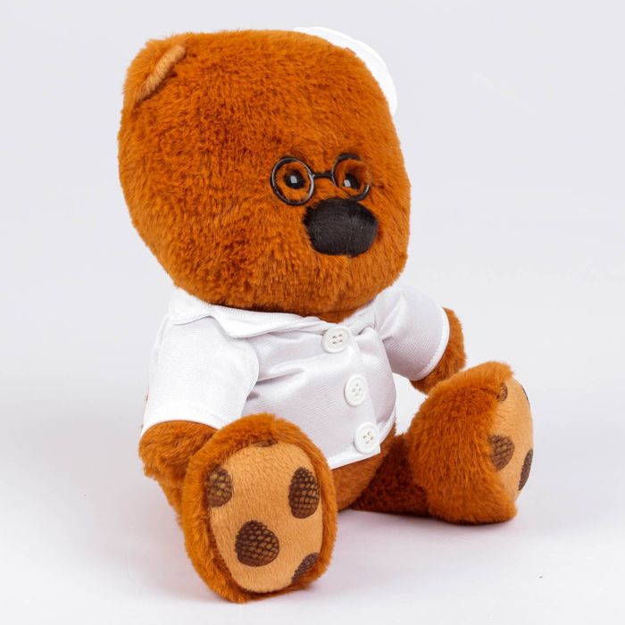 Мягкая игрушка "Медвежонок Мини-МЫ Медик", 25 см