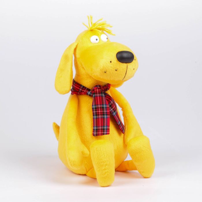 Мягкая игрушка "Пес Горчичник", 35 см