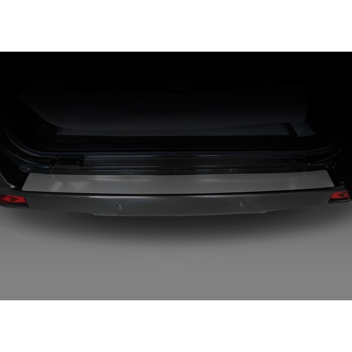 Накладка на задний бампер Rival UAZ Patriot 2005-, нерж.сталь, 2 шт., NB.6301.1