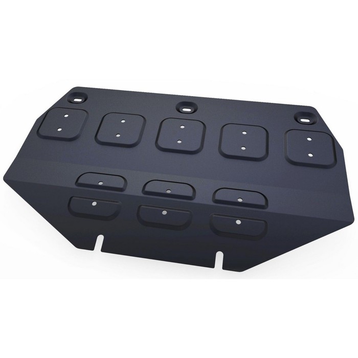 Защита картера АвтоБРОНЯ (часть 1) для Hyundai Genesis (V - 3.0; 3.8 / 4WD) 2014-2017, крепеж в комплекте, сталь, 2 мм, 111.02353.1