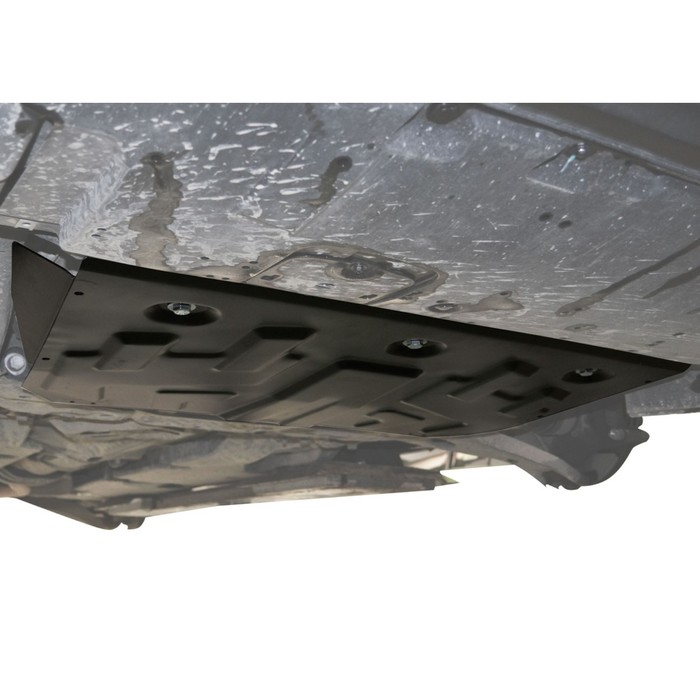 Защита картера и КПП АвтоБРОНЯ для Mazda 3 (V - 1.5; 1.6; 2.0) 2013-н.в., крепеж в комплекте, сталь, 2 мм, 111.03823.1