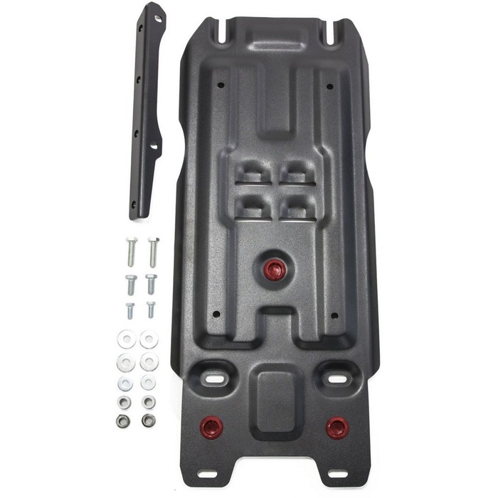 Защита КПП АвтоБРОНЯ для Lexus LX (V - 4.5d; 5.7) 2015-н.в., крепеж в комплекте, сталь, 2 мм, 111.09507.1