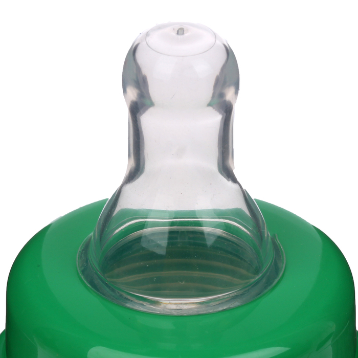 Бутылочка для кормления «Фрукты», приталенная, с ручками и 2 силиконовыми сосками, 125 мл, от 6 мес.