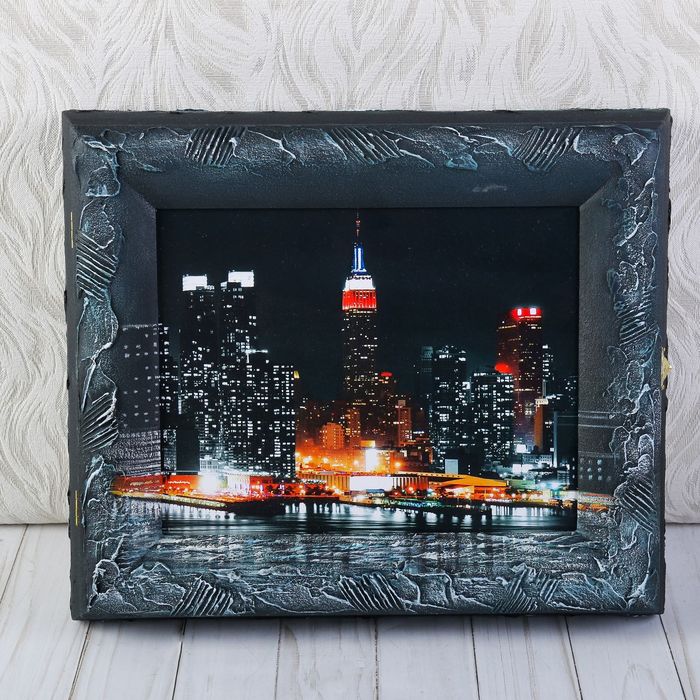 Ключница "Город" 29х34 см