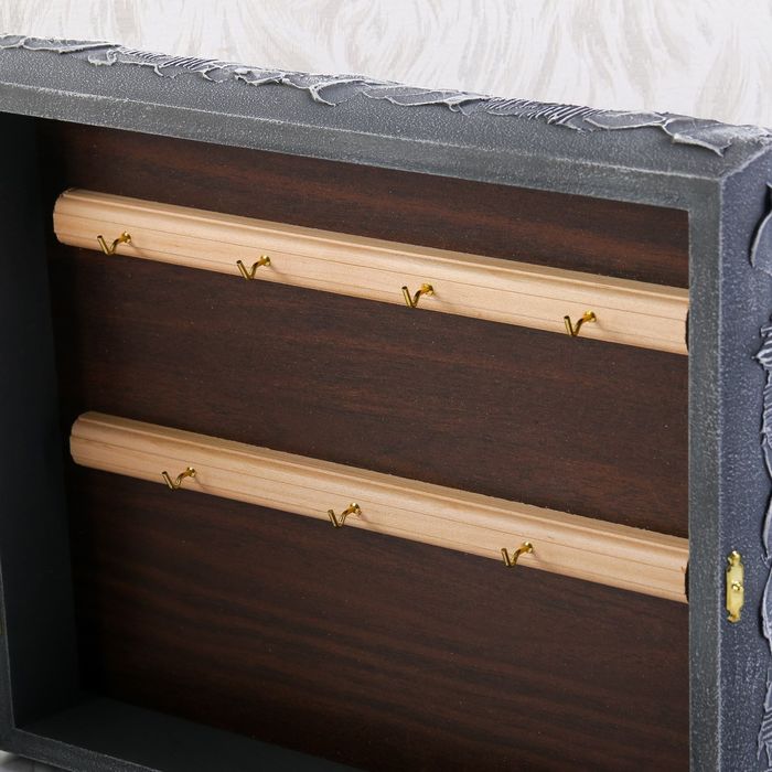 Ключница "Мост над рекой" 29х34 см