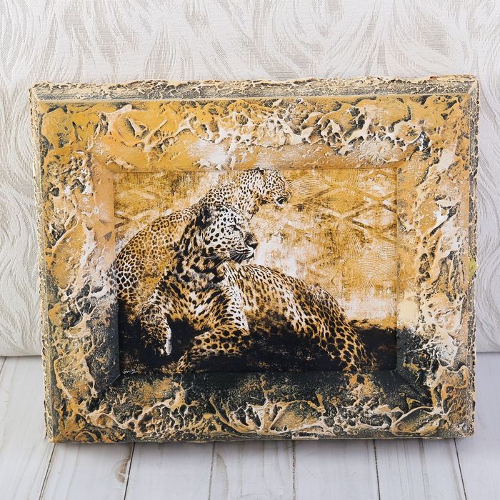 Ключница "Леопарды"