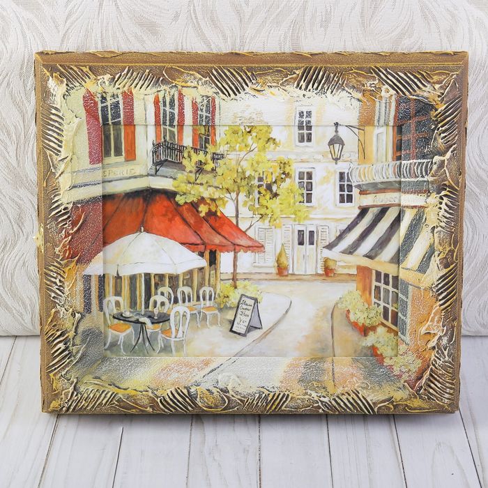 Ключница "Улица" 29х34 см