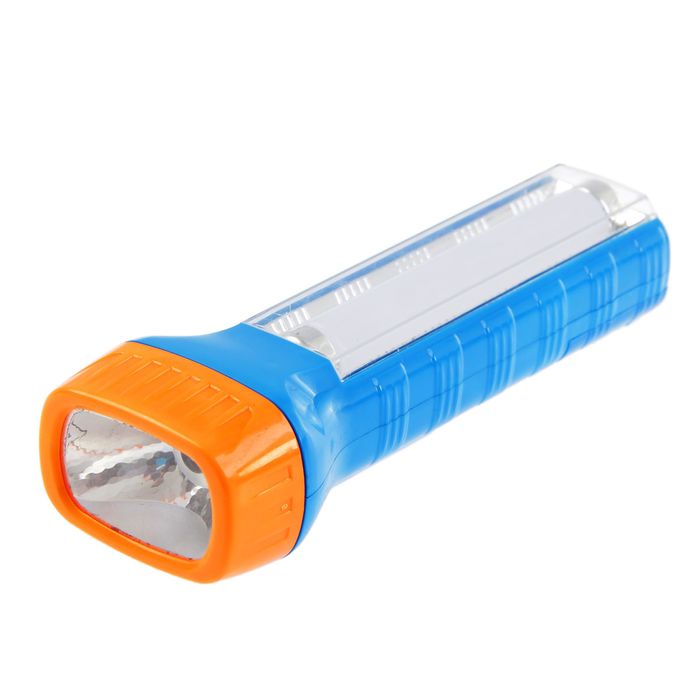 Фонарь ручной, микс, 3АА бат.,16.5х5.5х4 см