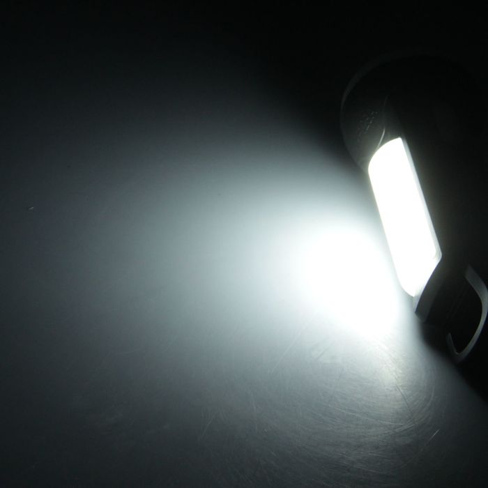 Фонарик подвесной, 2 режима, 3 АА, 15х6 см