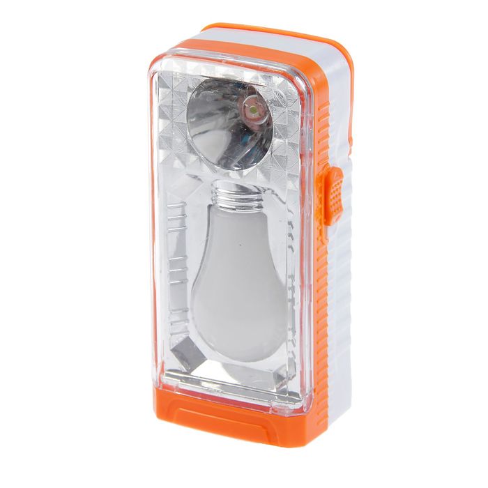 Фонарик подвесной, 2 режима, 3 АА, микс, 13х5 см