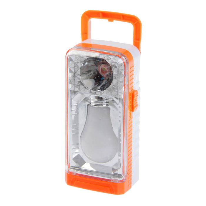 Фонарик подвесной, 2 режима, 3 АА, микс, 13х5 см