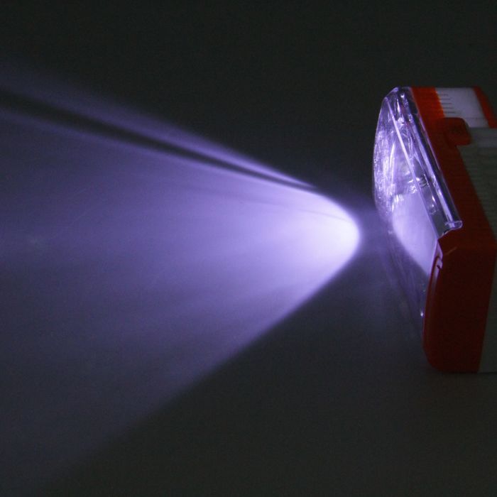 Фонарик подвесной, 2 режима, 3 АА, микс, 13х5 см