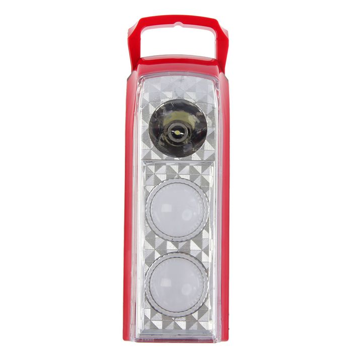 Фонарик подвесной, 2 режима, 3 АА, микс, 17х5х6 см