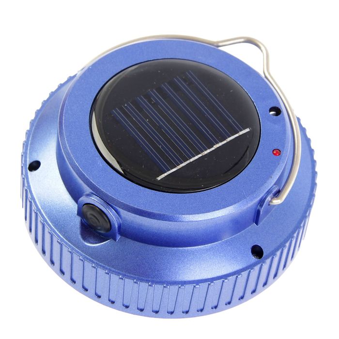 Фонарик 220 В подвесной, солнечная батарея, от USB, 10.5х5х5 см