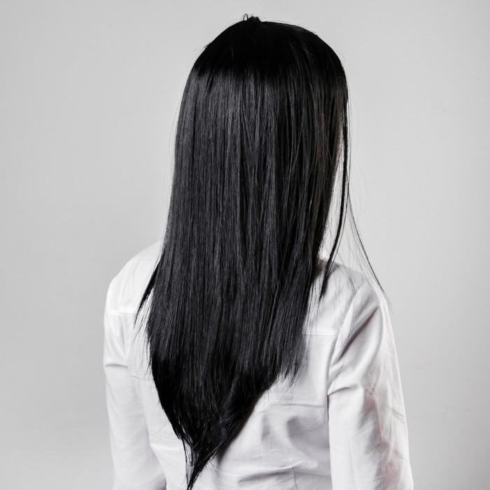 Карнавальный парик «Красотка», обхват головы 56-58 см, цвет чёрный