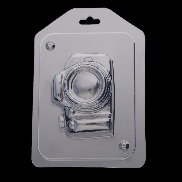 Пластиковая форма для мыла "Фотоаппарат" 7,5х5,5 см