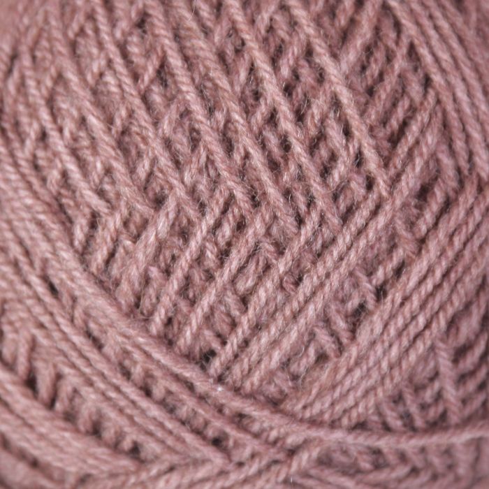 Пряжа "Зимняя" 50% шерсть, 50% ПАН 345м/100гр (Пепельно-розовый)