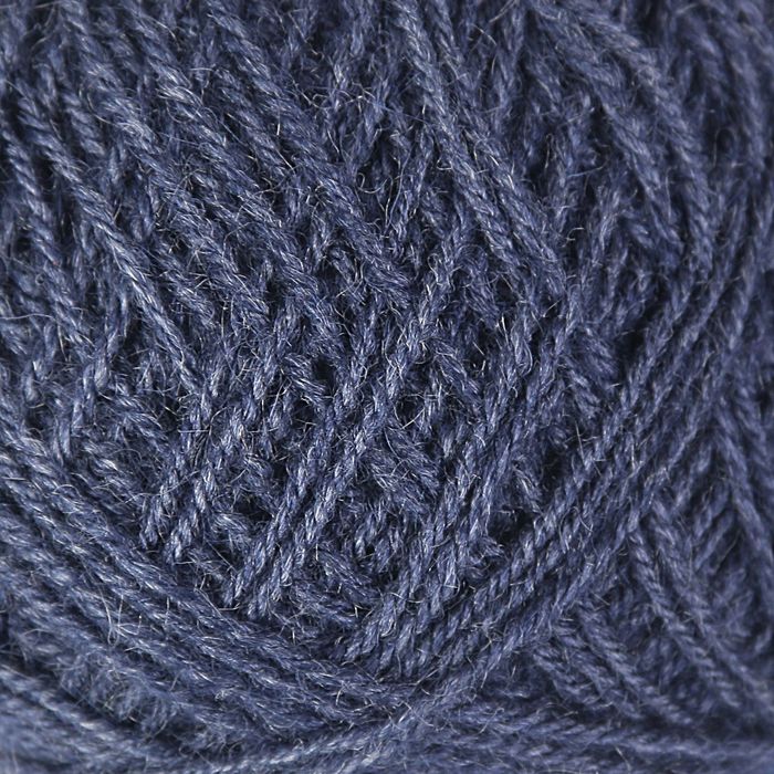 Пряжа "Зимняя" 50% шерсть, 50% ПАН 345м/100гр (Джинсовый)