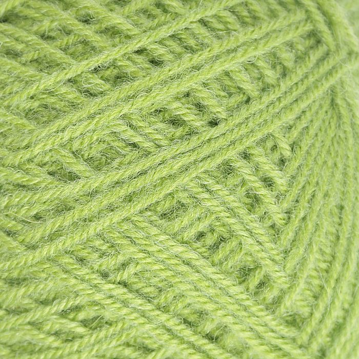 Пряжа "Зимняя" 50% шерсть, 50% ПАН 345м/100гр (Аспарагус)