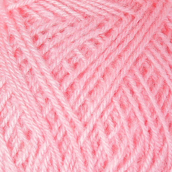 Пряжа "Зимняя" 50% шерсть, 50% ПАН 345м/100гр (Розовый шелк)