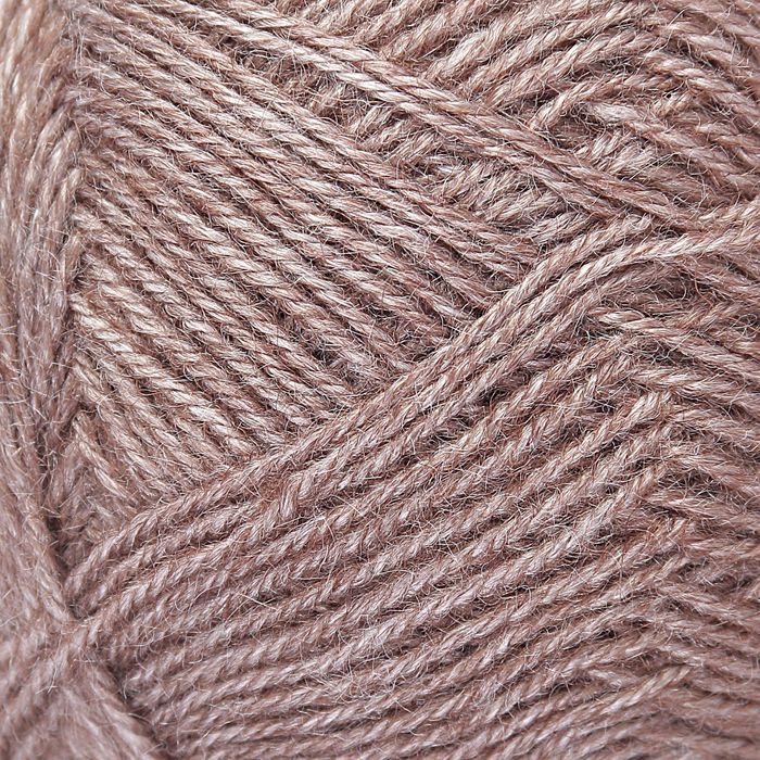 Пряжа "Зимняя" 50% шерсть, 50% ПАН 345м/100гр (Какао)